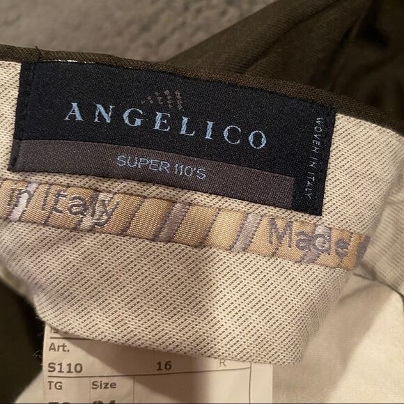Angelico 100% Wool Slacks - Picture 10 of 13